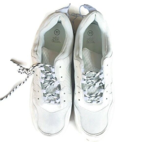 Wild Fable Maybelle Bulky Heavy Duty Sneakers Womens Size 11 Shoes White - Picture 4 of 6